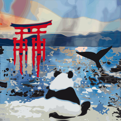 Panda turista en Japón Begoña Lafuente