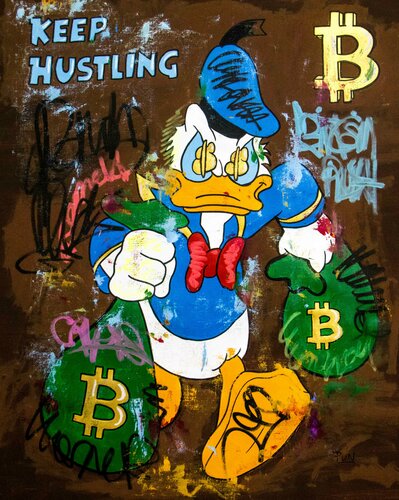 Donald Bitcoin Rush Carlos Pun