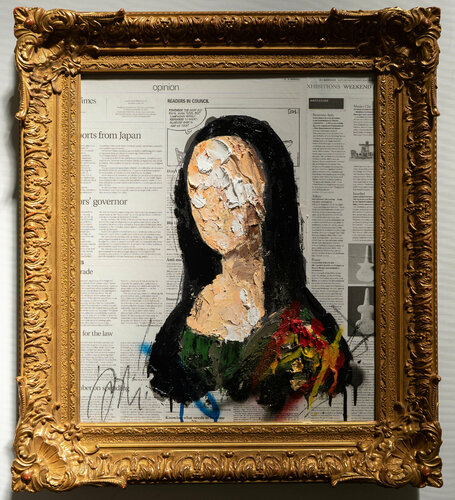 UNTITLED Portrait work (Mona Lisa) Tomoya Nakano