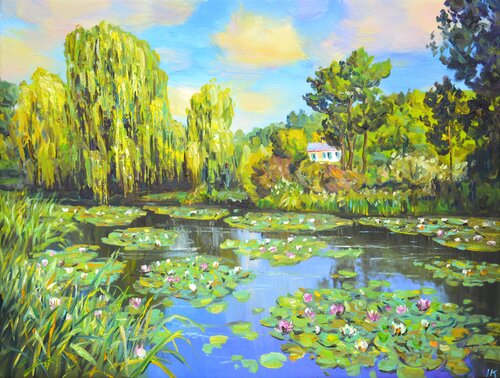 Pond. Water lilies. Iryna Kastsova