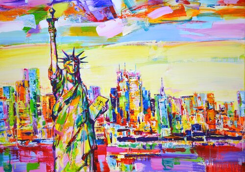 New York. Statue of Liberty. Iryna Kastsova