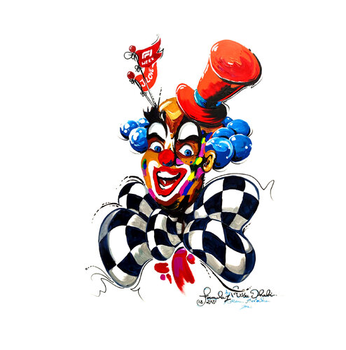 F1 Clown Remi Bertoche