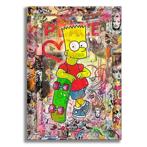 Bart Peace – Original Painting on canvas Gardani