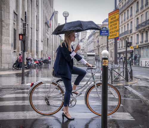 Paris Bicycle, 2014 (Framed) Joseph Cela