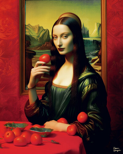 Mona Lisa's  / Gioconda's Breakfast Vava Venezia Dellert
