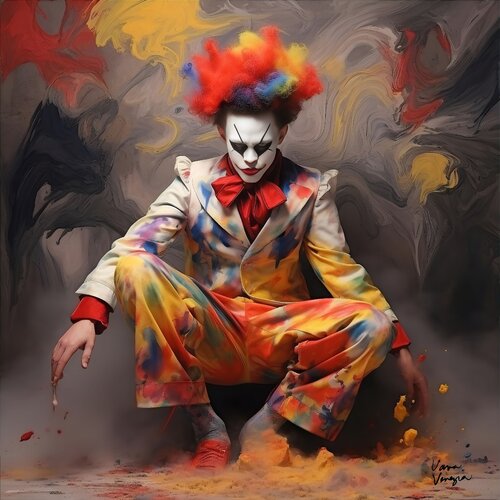 Artist Clown Vava Venezia Dellert