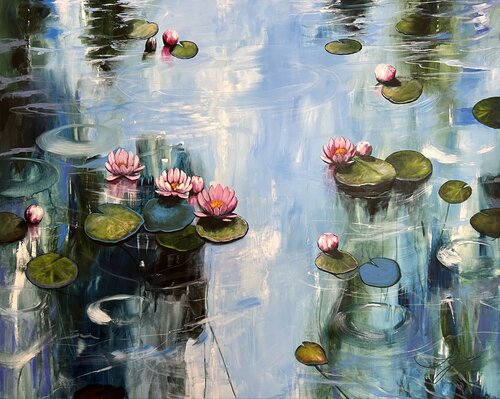 My Love For Water Lilies 2 Sandra Gebhardt-Höpfner