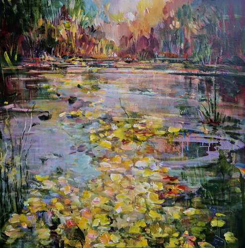 Autumn pond Irina Laube
