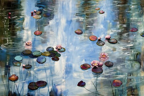 My Love For Water Lilies 3 Sandra Gebhardt-Höpfner