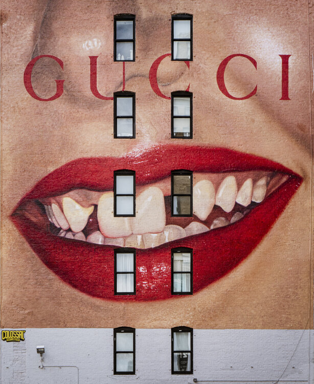 Gucci - SoHo, NYC (framed) - Joseph Cela