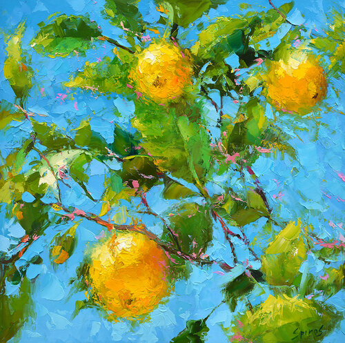 Branch with Lemons Dmitry Spiros
