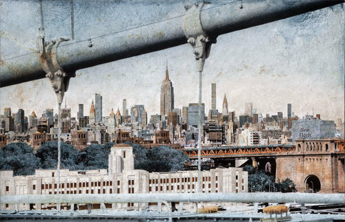 New York from Brooklyn Bridge. Carlos Arriaga
