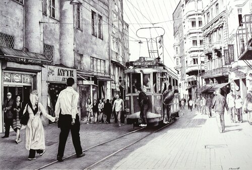 Nostalgic Tram - Istanbul Andrey Poletaev