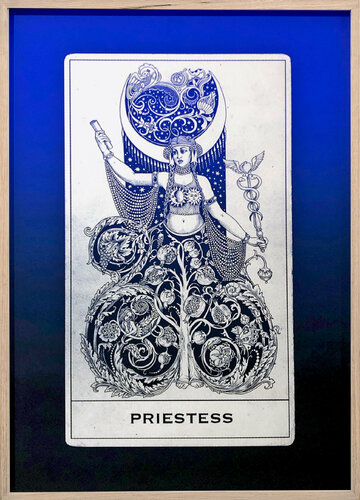 Priestess (Cobalt Blue) Israel González