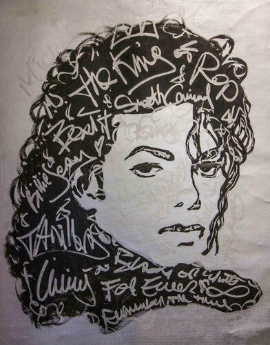 The King of Pop Silver Series Michael Jackson Carlos Pun