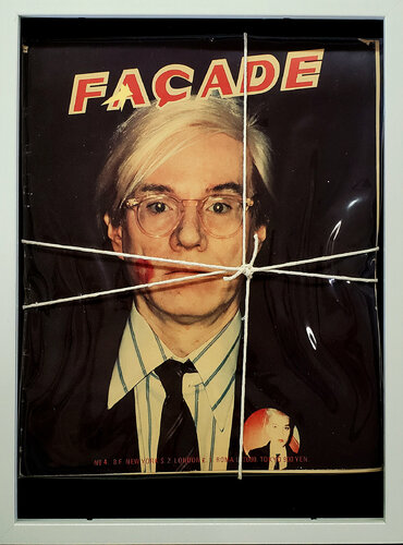 FACADE  Nr 4  with  Andy Warhol on the cover  1982 Thomas Dellert