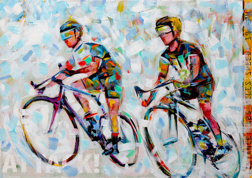 Bicyclists, Cycling, Tour de France,  Championships Trayko Popov