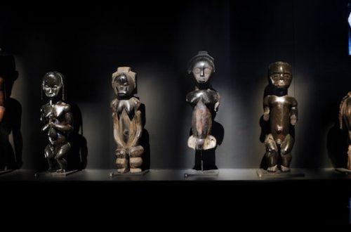 Statues from Benin and Nigeria at the Musée du Quai Branly, Paris