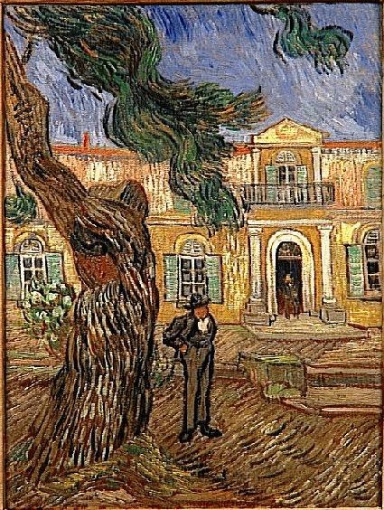 Saint-Paul Asylum, Saint-Rémy (1889) - Van Gogh