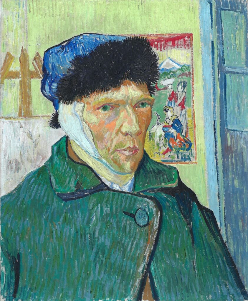 Self-portrait with Bandaged Ear (1889) - Van Gogh