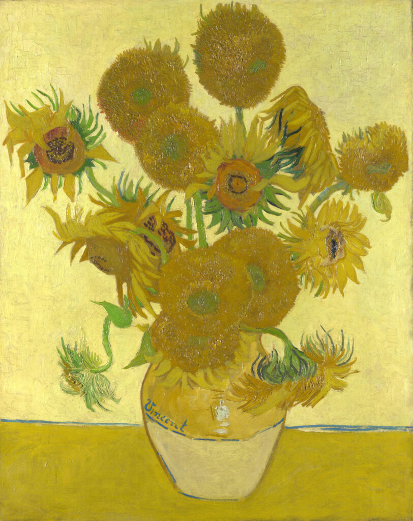 Sunflowers (series, 1888) - Van Gogh