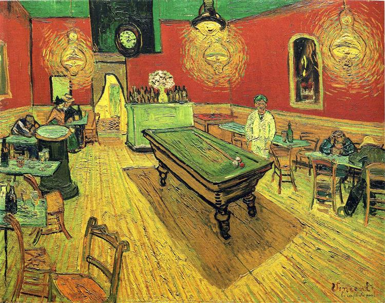 The Night Café (1888) - Van Gogh