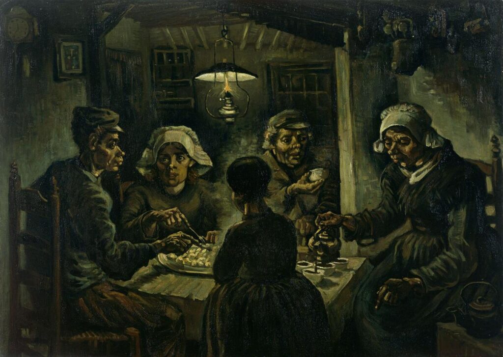 The Potato Eaters (1885) - Van Gogh