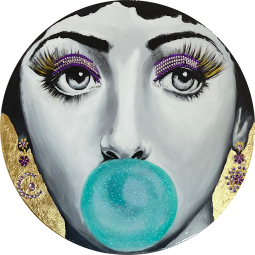 Bubble Girl Sylvia Cohen